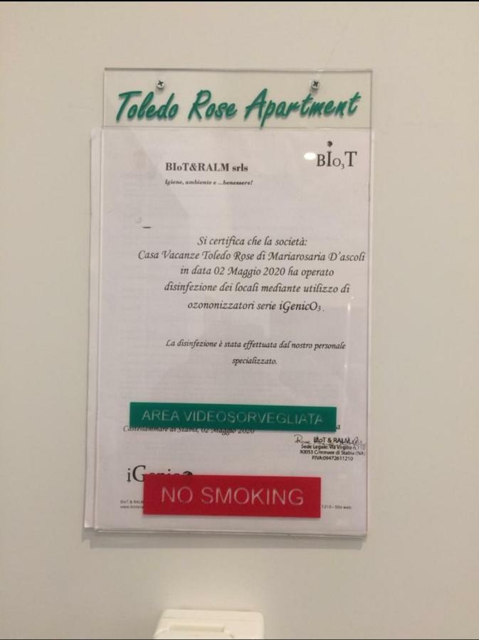 Toledo Rose Hotel Napels Buitenkant foto