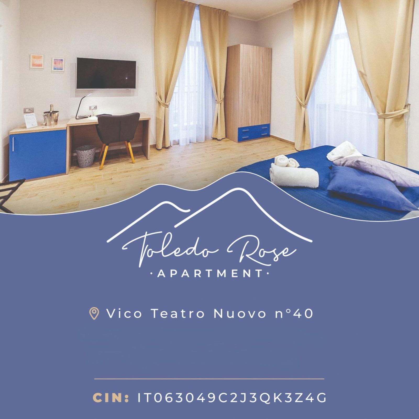 Toledo Rose Hotel Napels Buitenkant foto